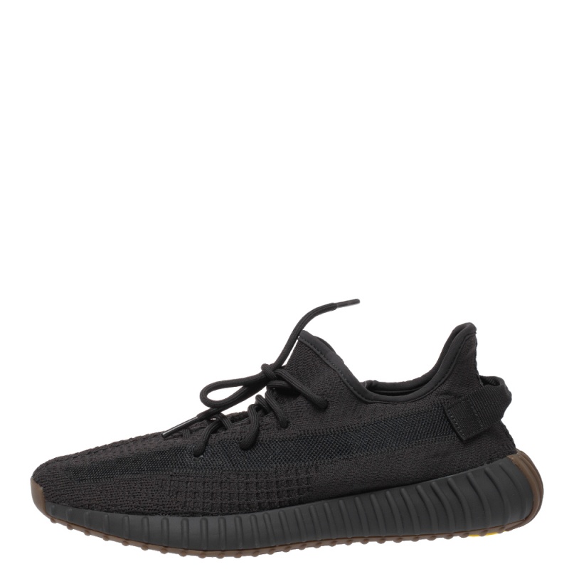 

Yeezy x adidas Black Knit Fabric Boost 350 V2 Black Non-Reflective Sneakers Size