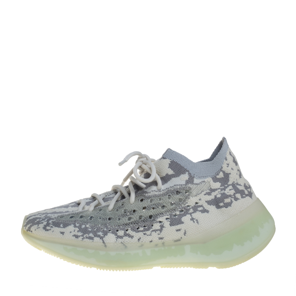 

Yeezy x adidas Grey/White Cotton Knit Boost 380 Alien Sneakers Size 42 2/3