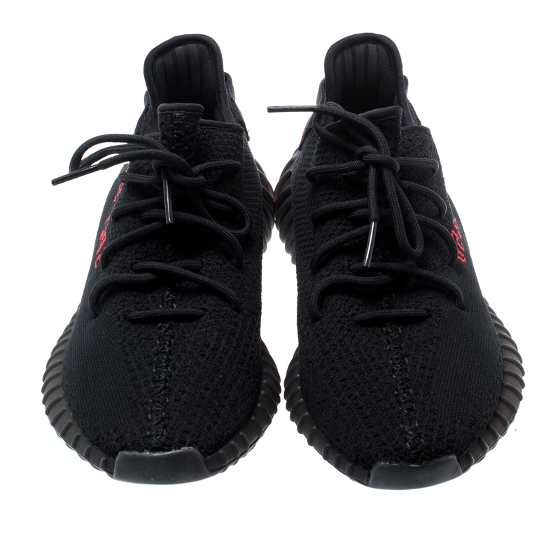 

Adidas Yeezy 350 Bred Sneakers Size (US 10.5) EU  2/3, Black