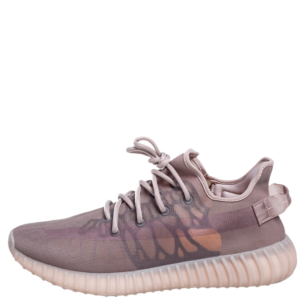 

Yeezy x Adidas Beige Mesh 350 V2 Mono Mist Sneakers Size 46 2/3