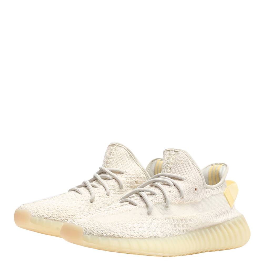 

Yeezy x Adidas 350 V2 Light Sneakers Size US 9.5 (EU  1/3, White