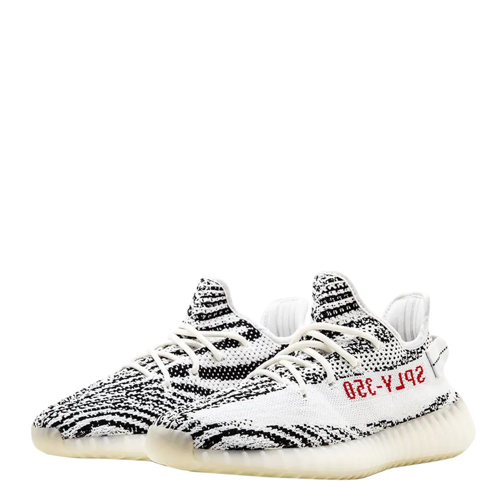 

Yeezy x Adidas 350 Zebra Sneakers Size US 7.5 (EU 40 2/3), Multicolor