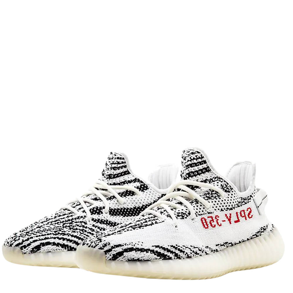 

Yeezy x Adidas 350 Zebra Sneakers Size US 5 (EU  1/3, Multicolor