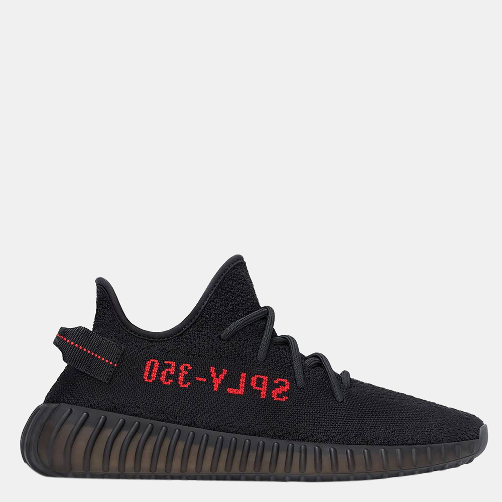 

Yeezy x Adidas 350 Bred Sneakers Size US 9.5 (EU  1/3, Black