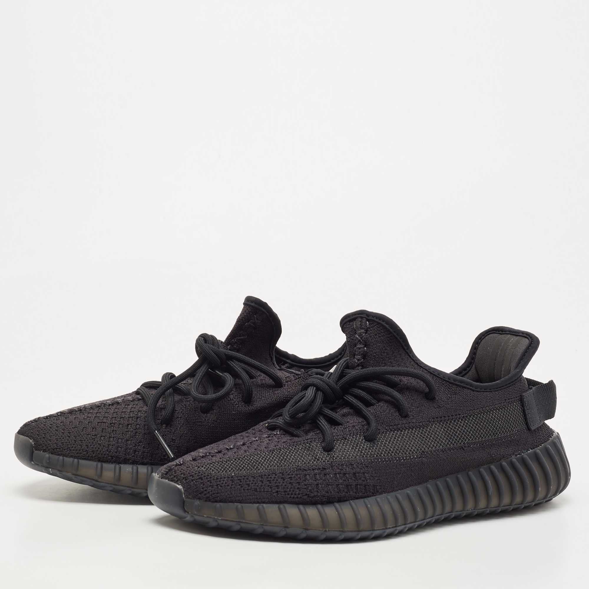 

Yeezy x adiddas Black Fabric Boost 350 v2 Black Sneakers Size 41 1/3