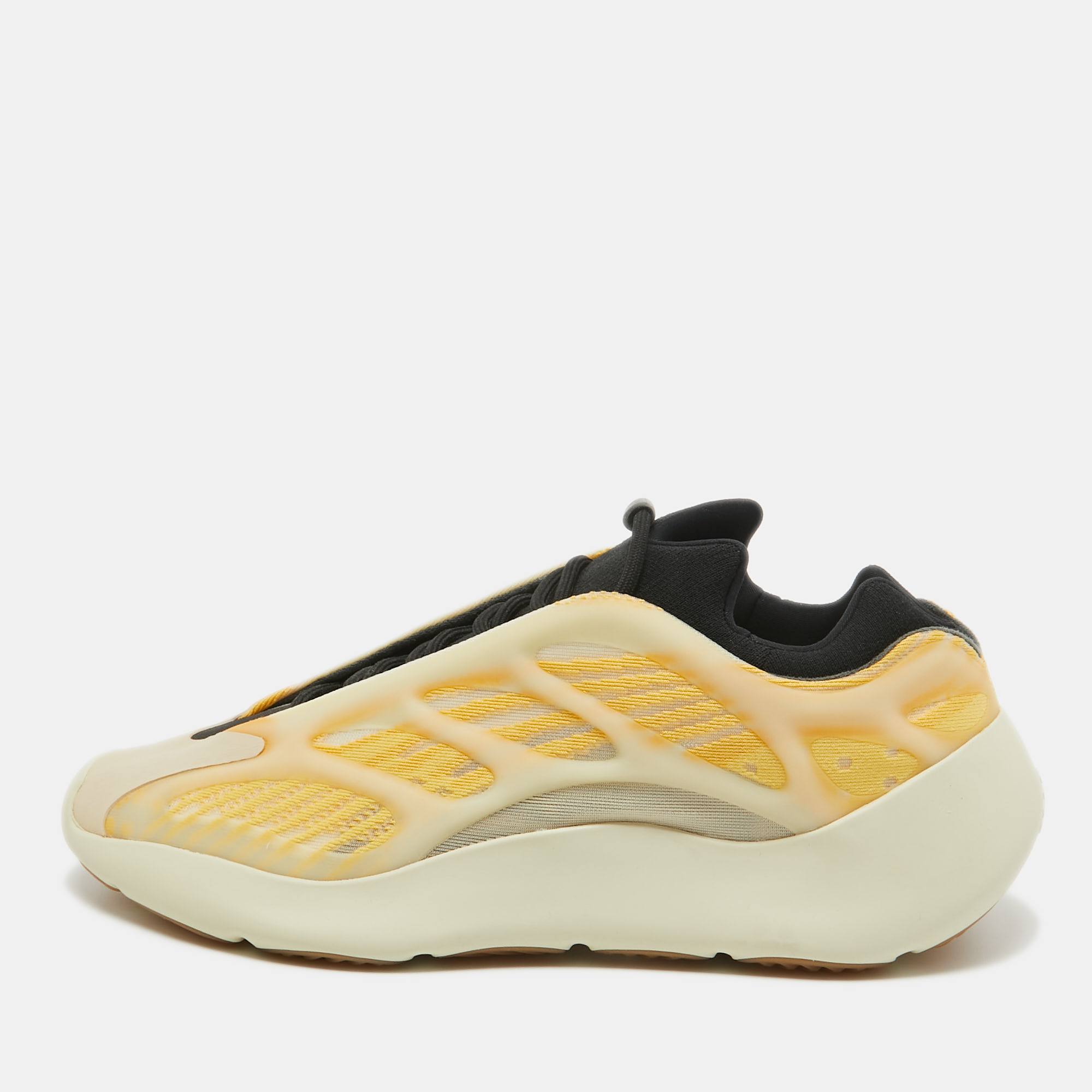 

Yeezy x Adidas Tricolor Mesh and Rubber 700 V3 Mono Safflower Sneakers Size  1/3, Yellow