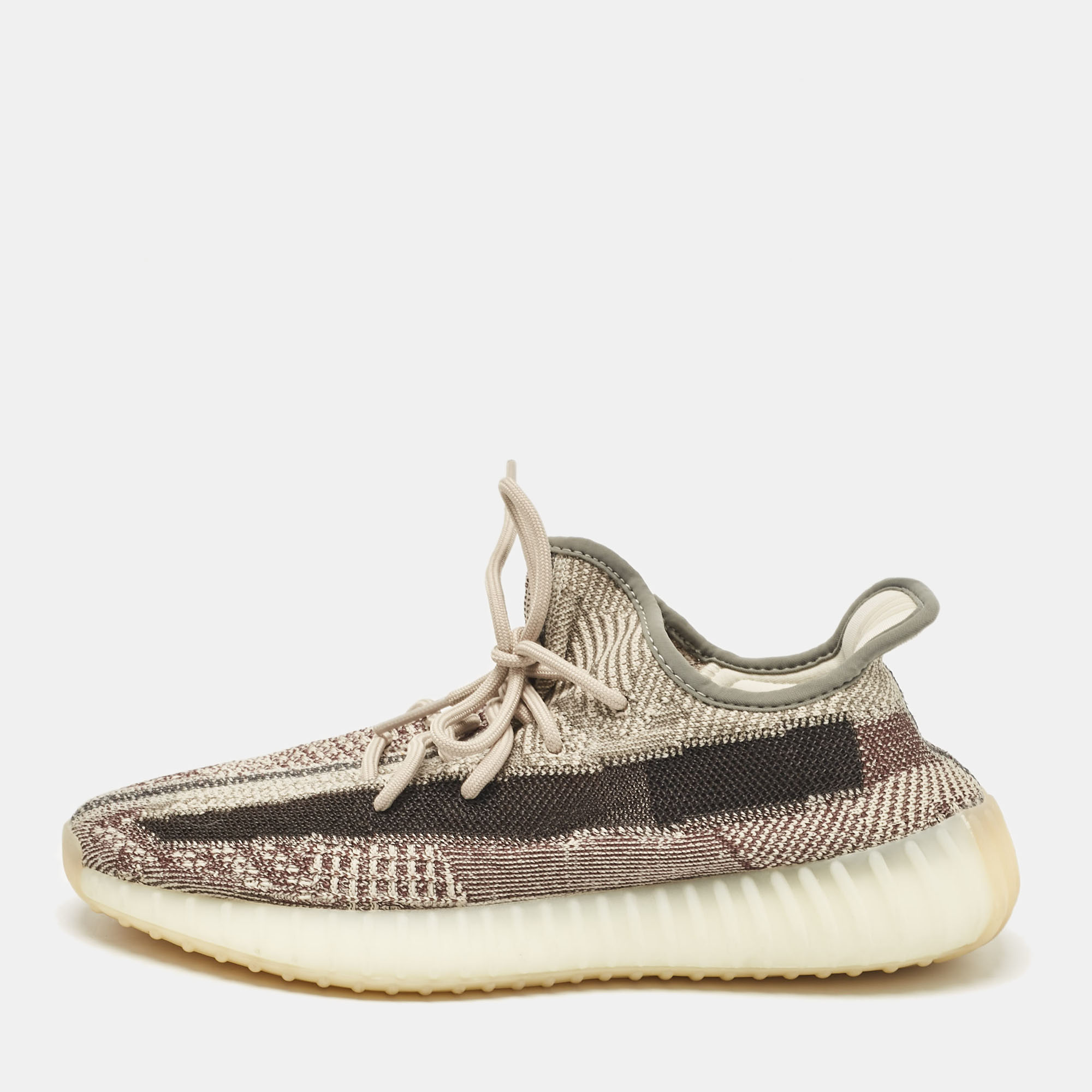 

Yeezy x Adidas Brown Knit Fabric Boost 350 V2 Low Top Sneakers Size 42 2/3