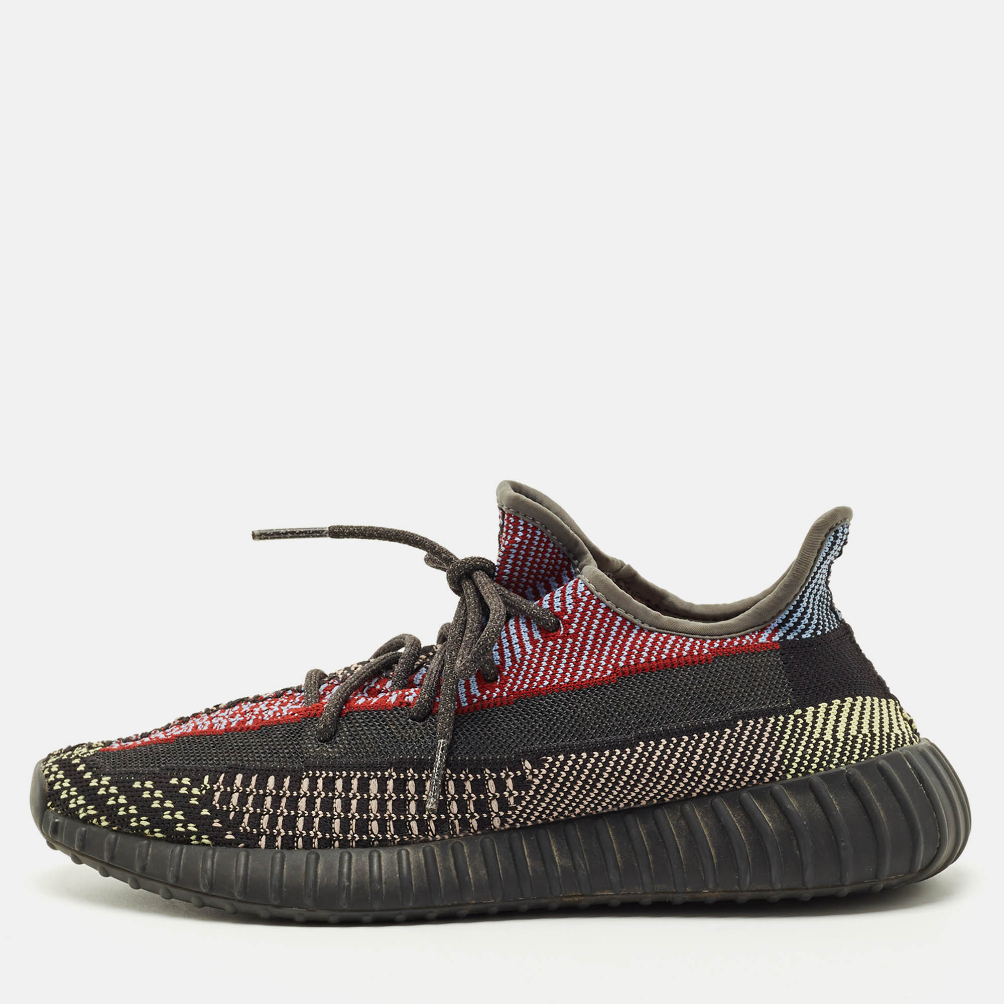 

Yeezy x Adidas Multicolor Knit Fabric Boost 350 V2 Yecheil (Non-Reflective) Sneakers Size 45 1/3
