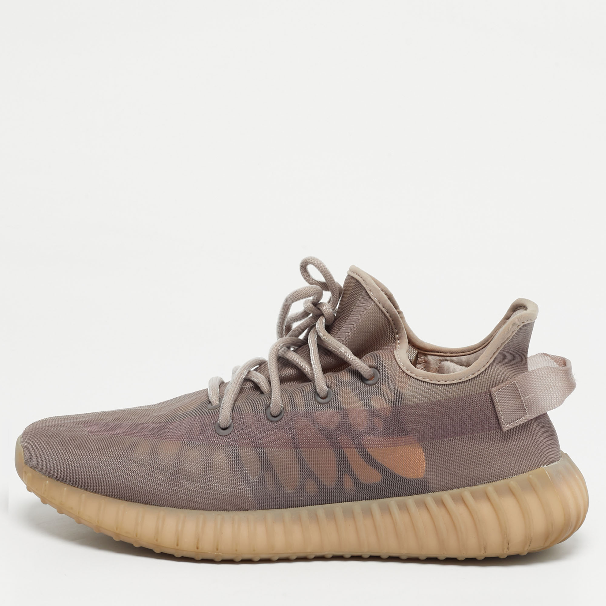 Yeezy x Adidas Purple Mesh Boost 350 V2 Mono Mist Sneakers Size 45 1/3