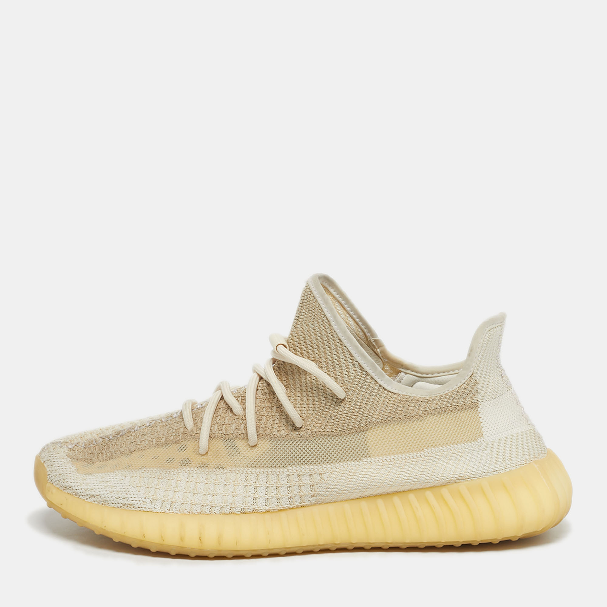 

Yeezy x Adidas 350 V2 Light Size 37.5 Two Tone Knit Fabric Low Top Sneakers, Grey