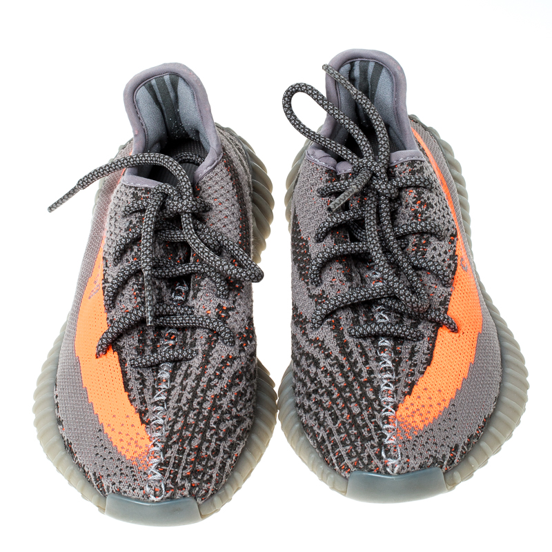 Yeezy x Adidas Grey Cotton Knit Boost 350 V2 Beluga