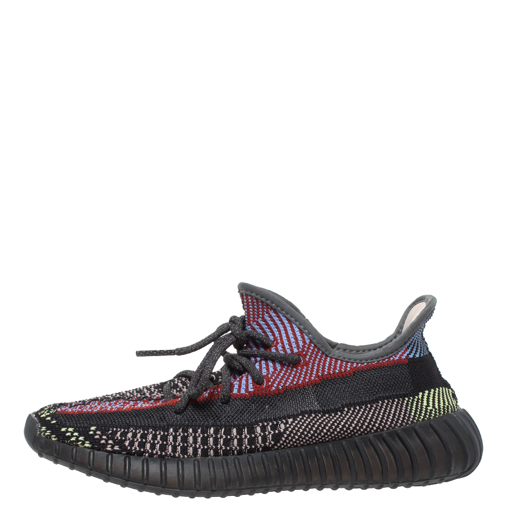 

Yeezy x Adidas Multicolor Yecheil Cotton Knit Boost 350 V2 Sneakers Size