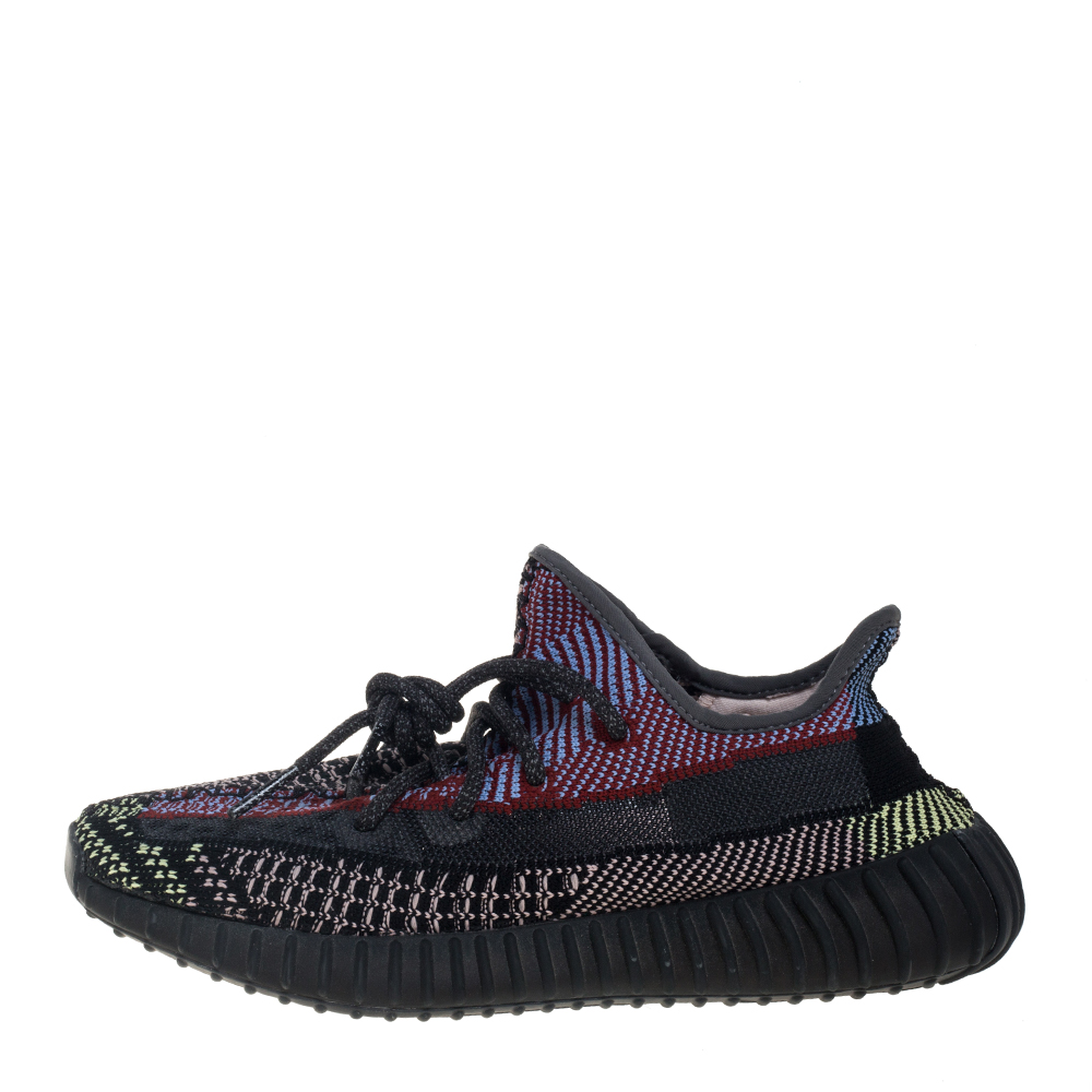 

Yeezy x Adidas Multicolor Yecheil Cotton Knit Boost 350 V2 Sneakers Size FR 40 2/3
