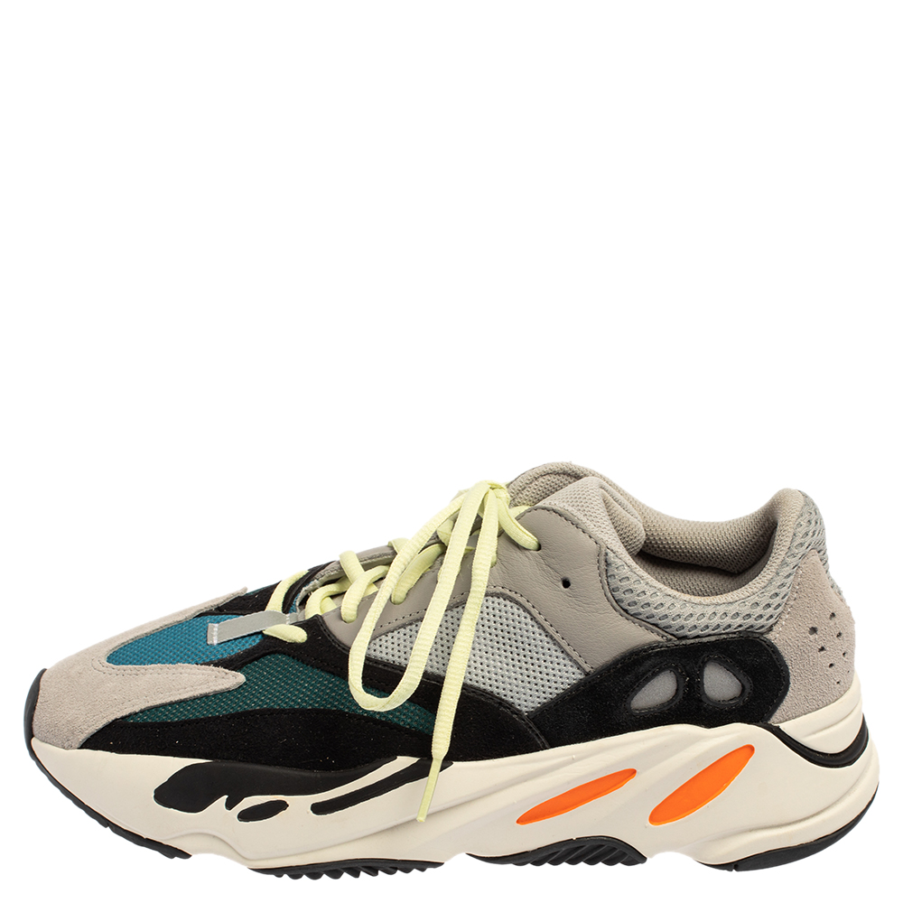 

Yeezy x adidas Multicolor Suede And Mesh Boost 700 Wave Runner Sneakers Size 42 2/3