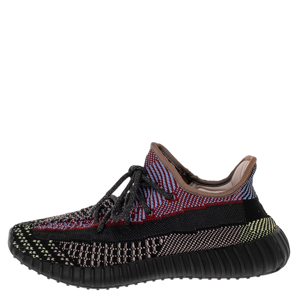 

Yeezy x Adidas Multicolor Knit Fabric Boost 350 V2 Yecheil (Non-Reflective) Sneakers Size  1/3