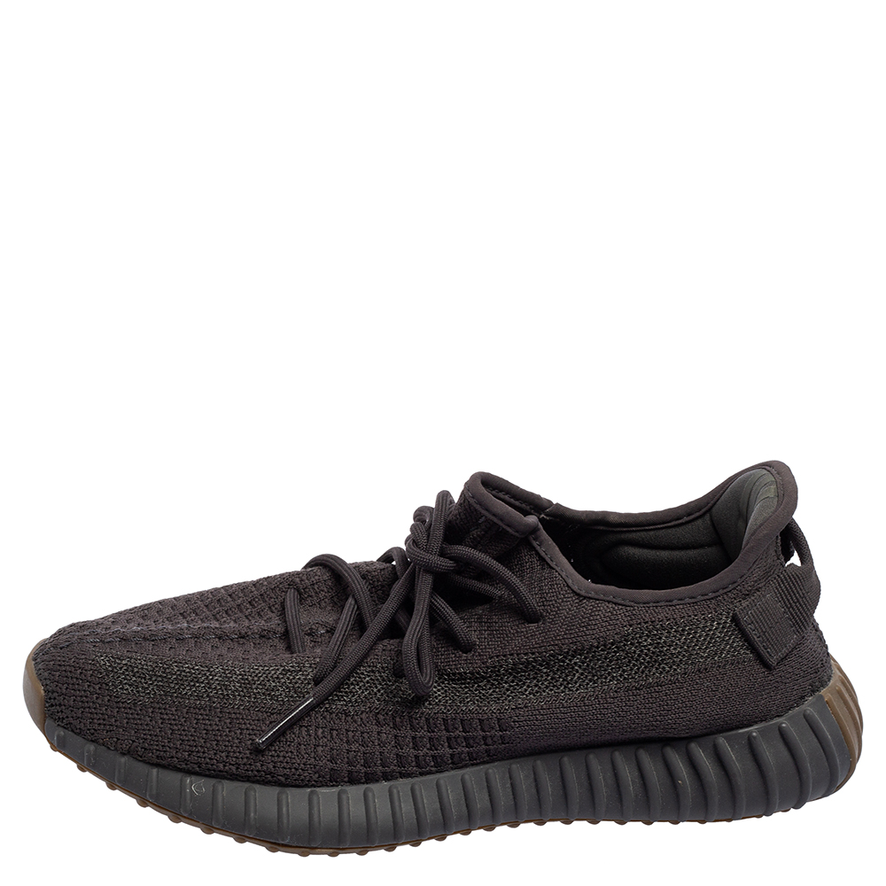 

Yeezy x Adidas Black Knit Fabric Boost 350 V2 Sneakers Size 42 2/3