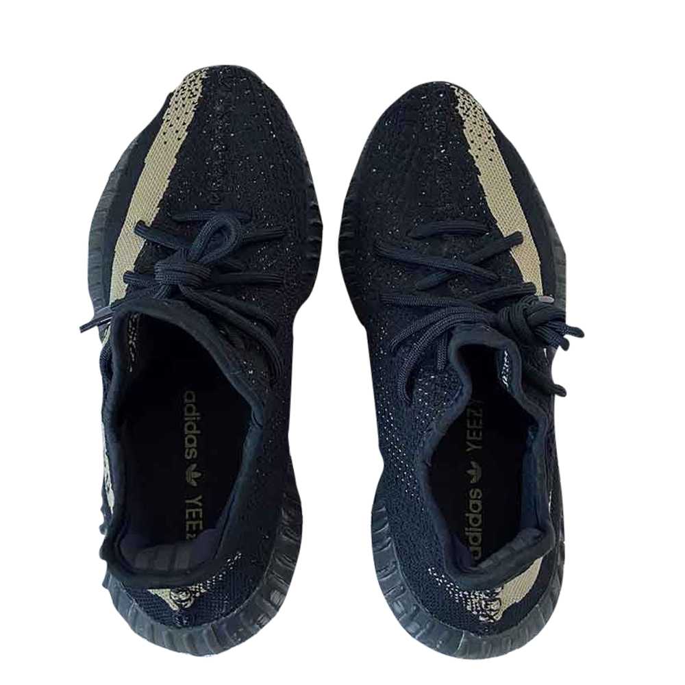 

Yeezy x Adidas Boost 350 V2 Core Black White Sneakers Size EU