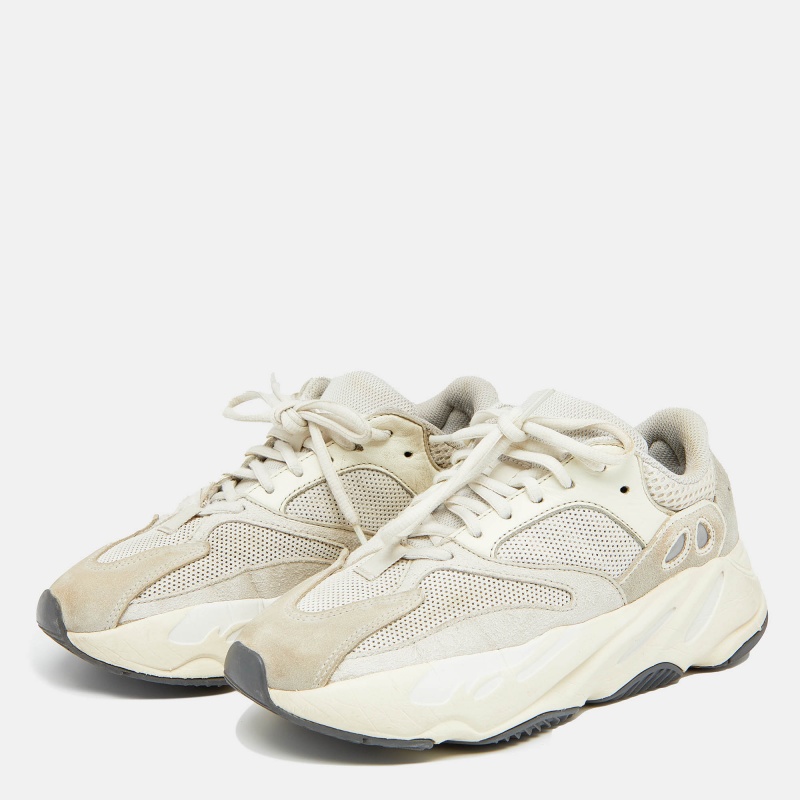 

Yeezy x Adidas Off White Suede And Mesh Yeezy 700 Analog Sneakers Size 38 2/3