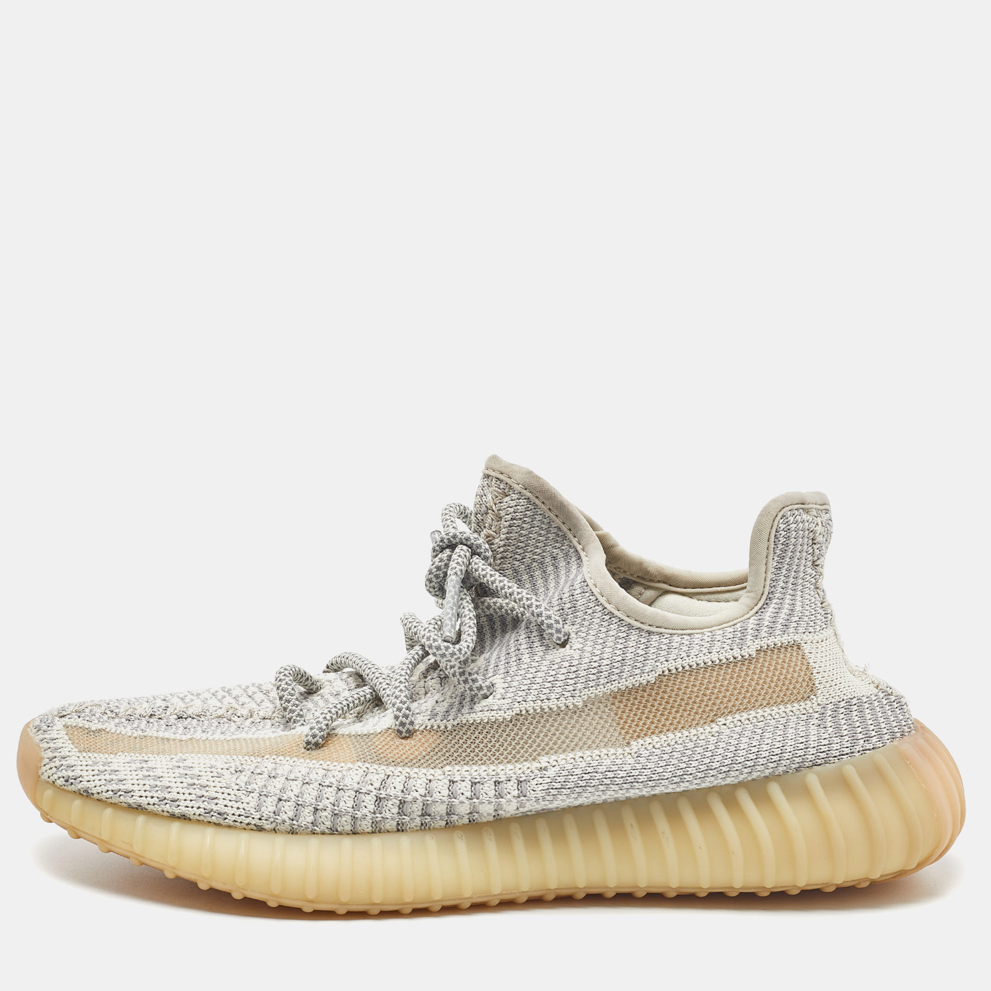 

Yeezy x Adidas Boost 350 V2 Lundmark Non-Reflective Sneakers Size  1/3, Beige