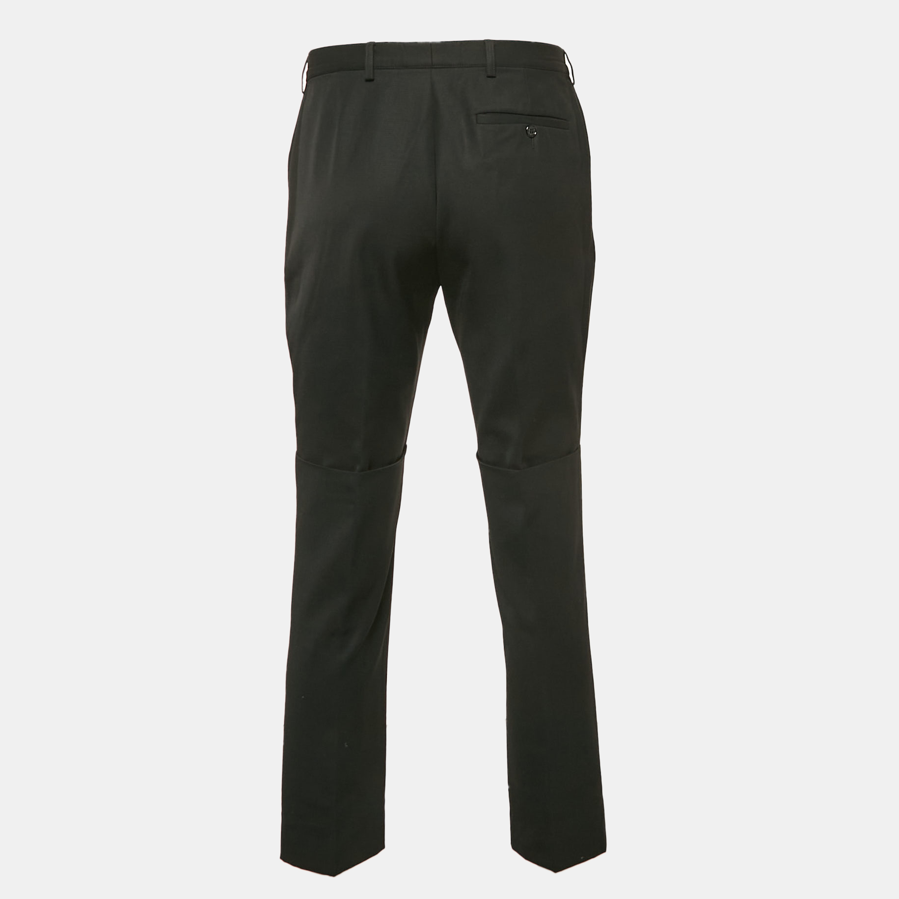 Yves Saint Laurent Vintage Black Wool Formal Trousers XS 