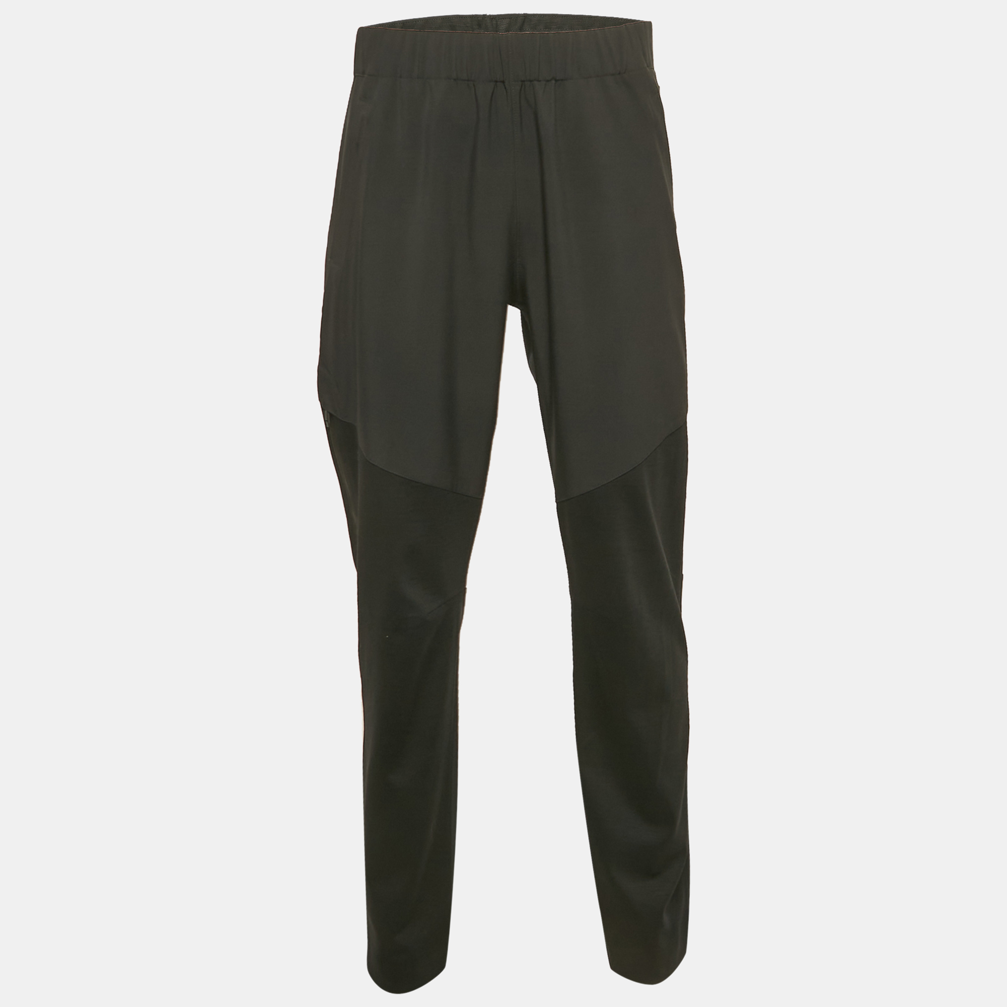 

Z Zegna Techmerino Black Wool Trackpants XL