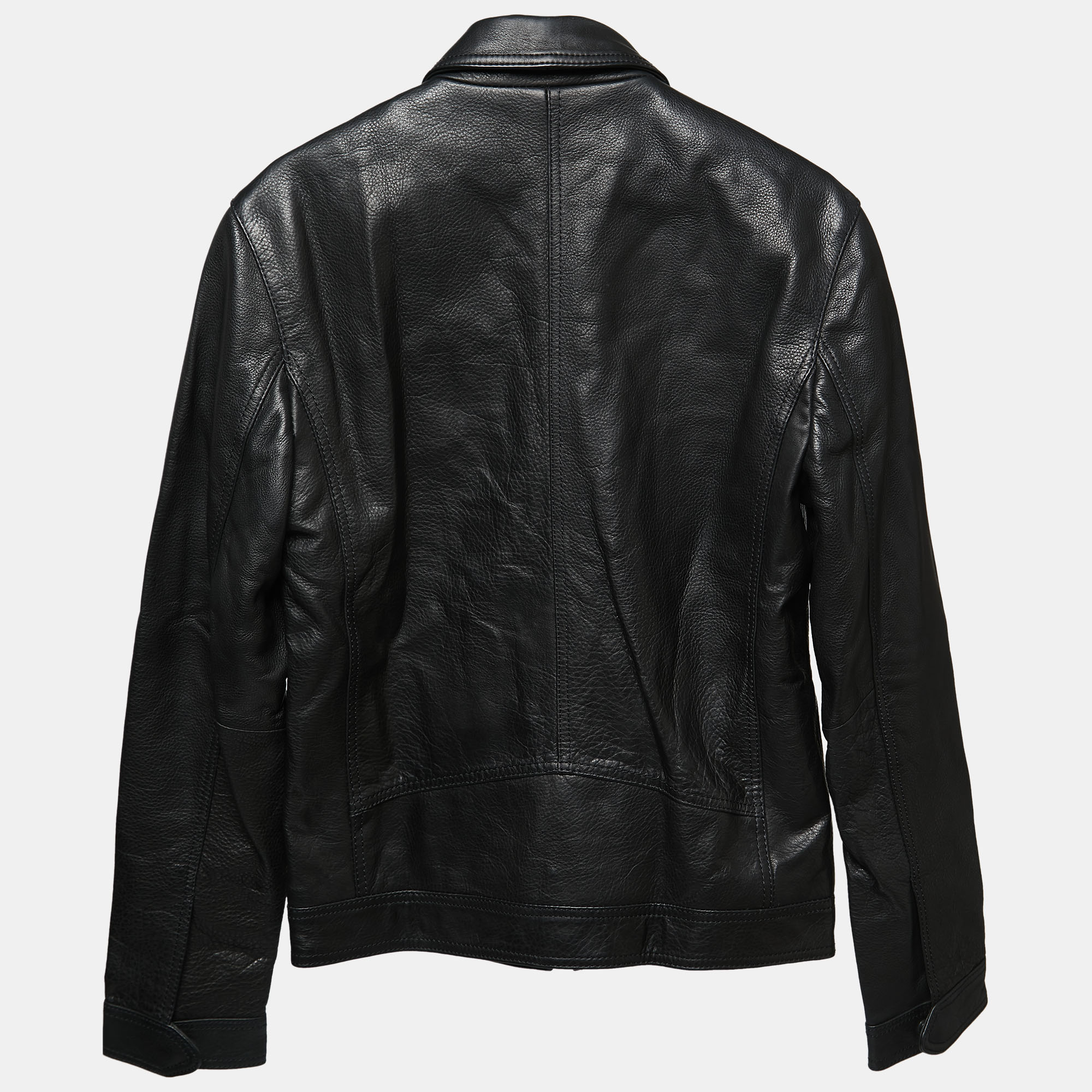 

Zadig & Voltaire Black Leather Lasso Jacket