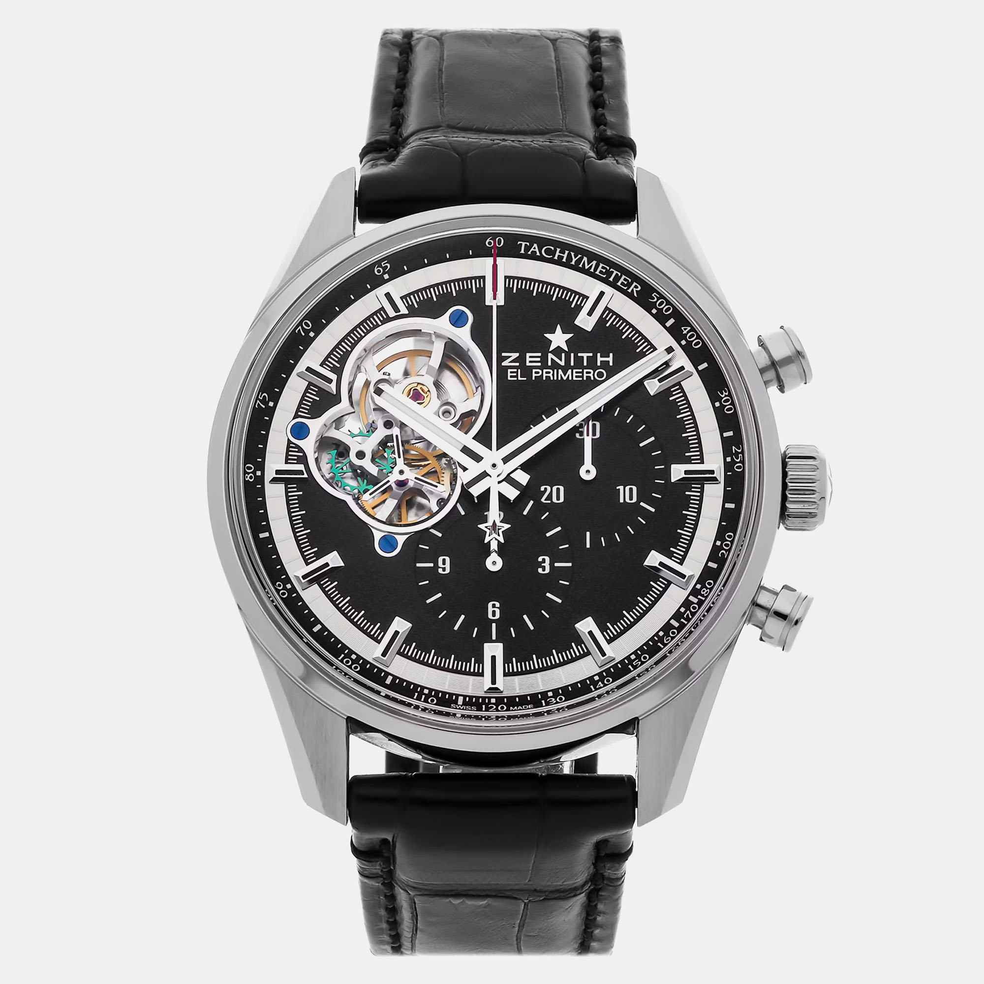 

Pre-Owned Zenith El Primero Men's Watch 42 mm, Black