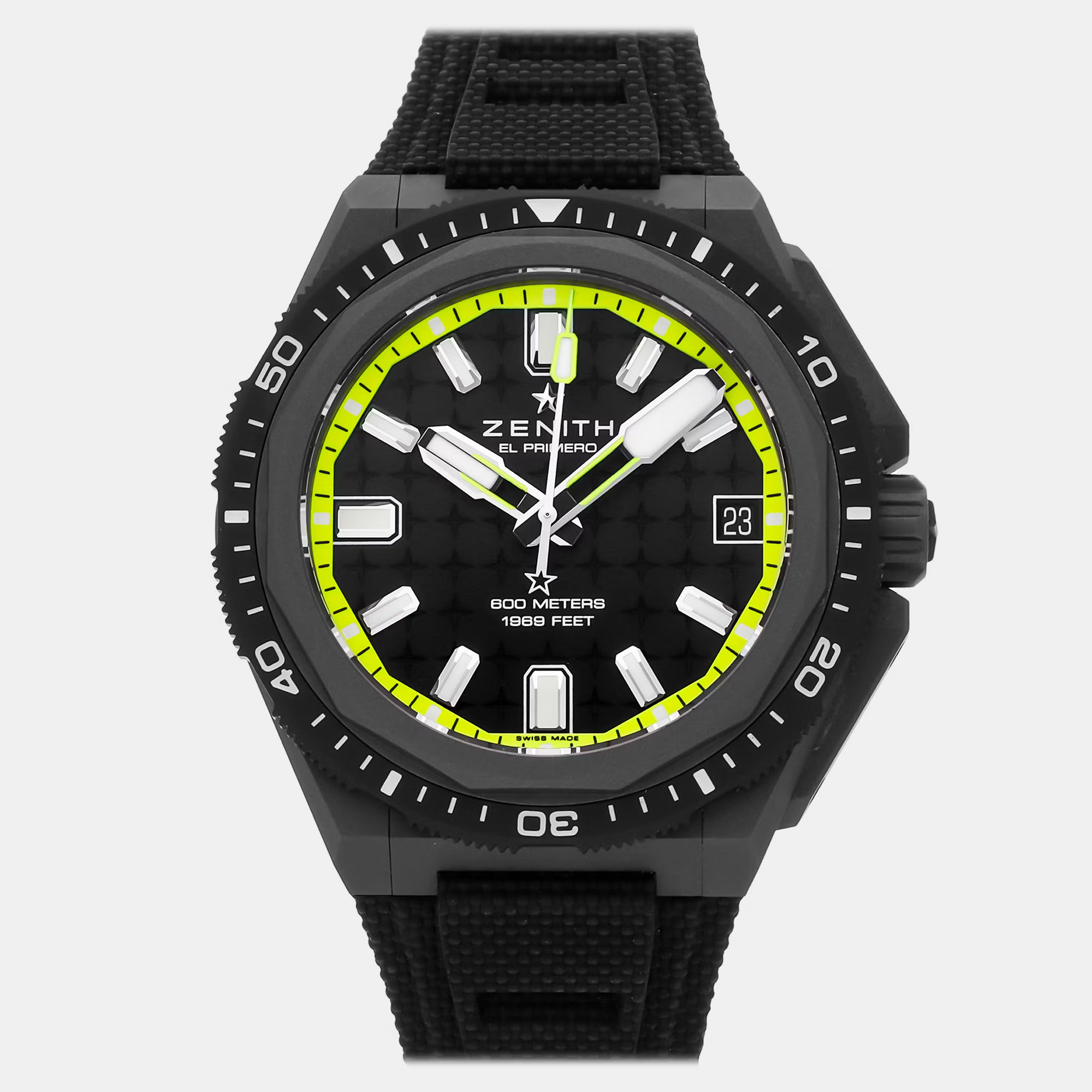 

Pre-Owned Zenith Defy Extreme Diver 97.9600.3620/21.I300, Black