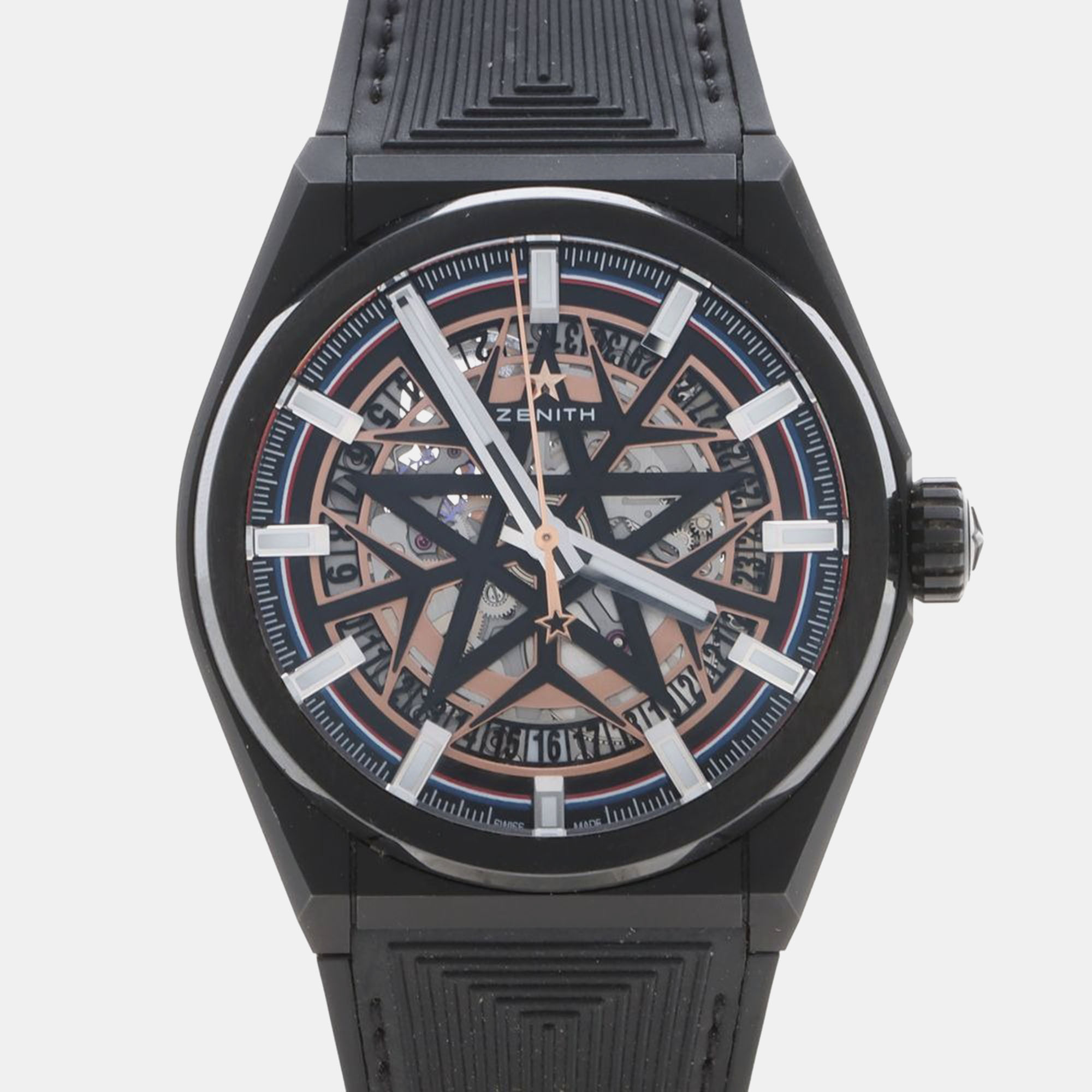 

Zenith Defy Classic 49.9000.670 Automatic Ceramic Men's Wristwatch 41 mm, Black