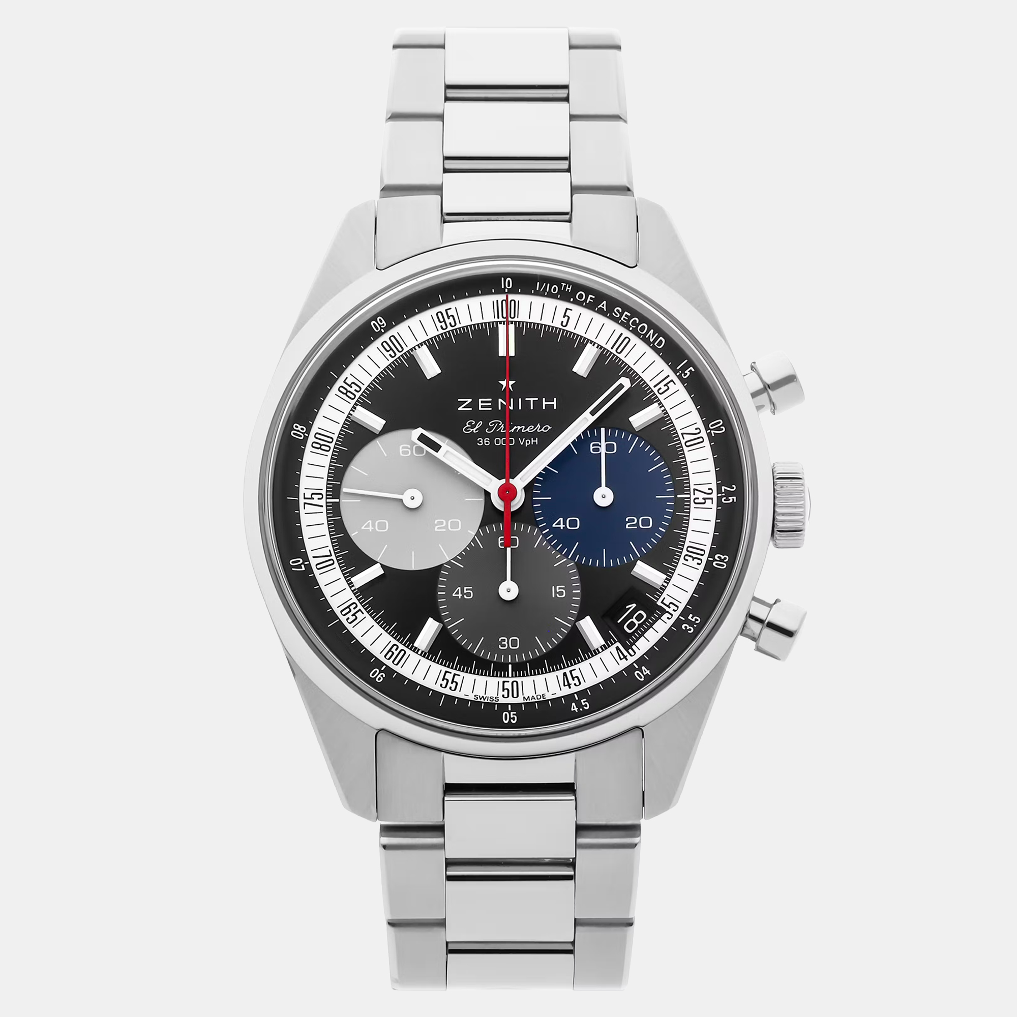

Pre-Owned Zenith Chronomaster Original 03.3200.3600/22.M3200, Black