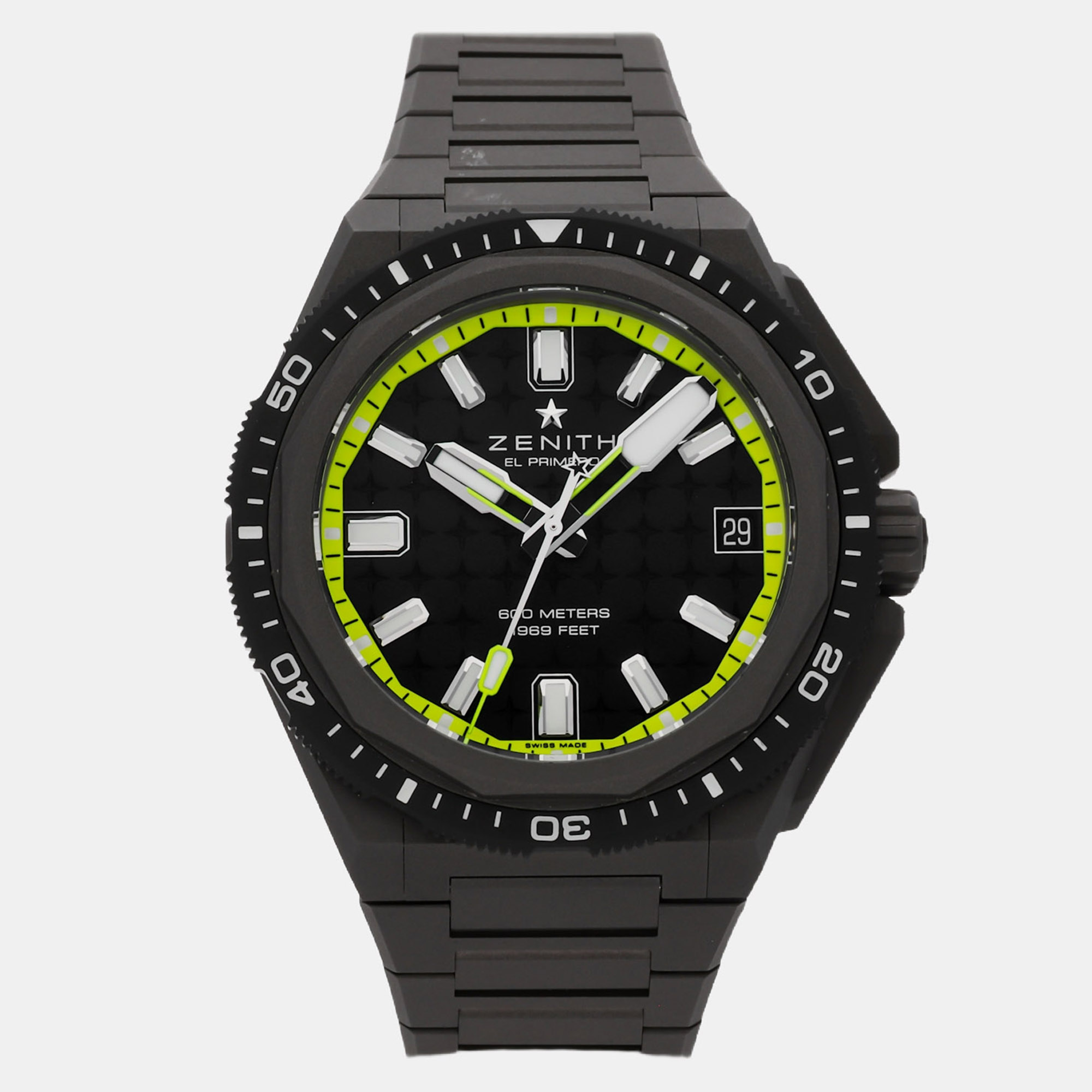 

Pre-Owned Zenith Defy Extreme Diver 97.9600.3620/21.I300, Black