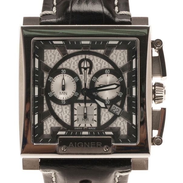 Aigner Beige Stainless Steel Porto Cervo Men's Wristwatch 40MM