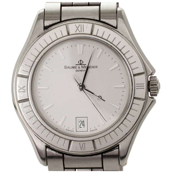 Pre Owned Baume & Mercier SS Mens Wristwatch 32 MM