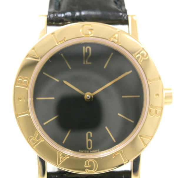 Bvlgari 18K Yellow Gold Ladies Wristwatch