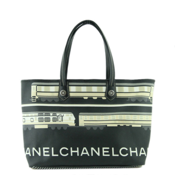 Pre Owned Chanel Le Train Tote