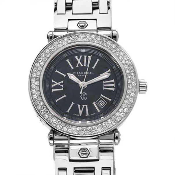 Pre Owned Charriol RT30 Swiss Movement Diamond Ladies Watch