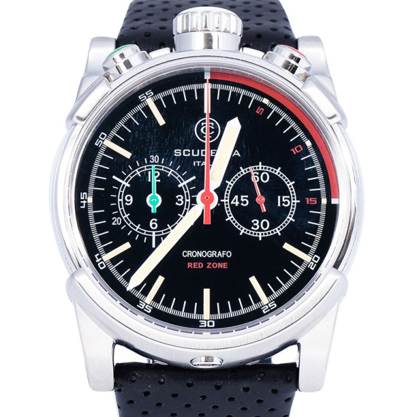 CT Scuderia Black Stainless Steel CS10109 Men’s Wristwatch 46MM