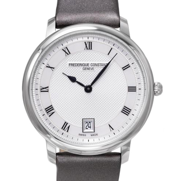 Frederique Constant SS White Ladies Wristwatch 