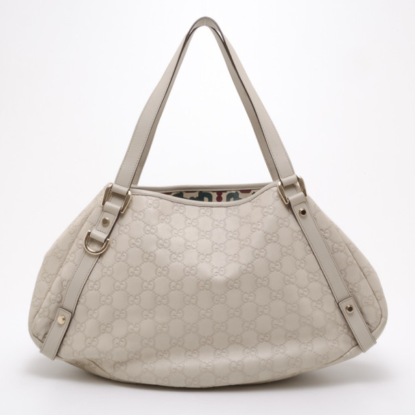 Pre Owned Gucci Guccissima Tote