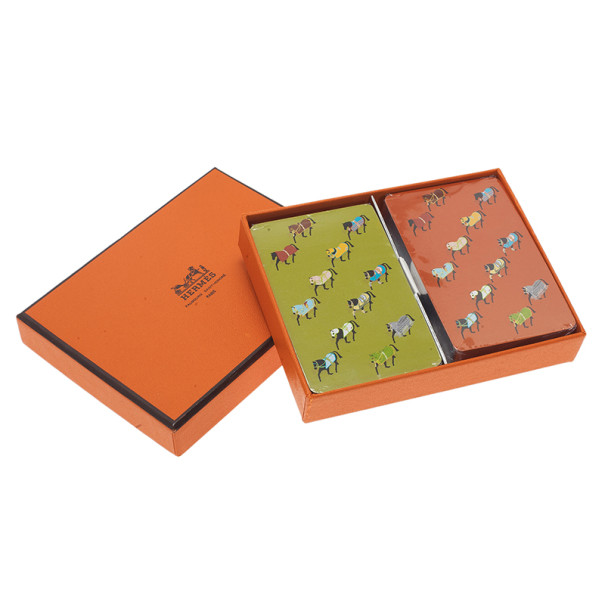 Only Hermes can come out with playing cards for $105 - Luxurylaunches