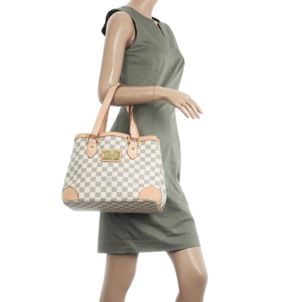 Louis Vuitton Hampstead PM Damier Azur Shoulder Bag