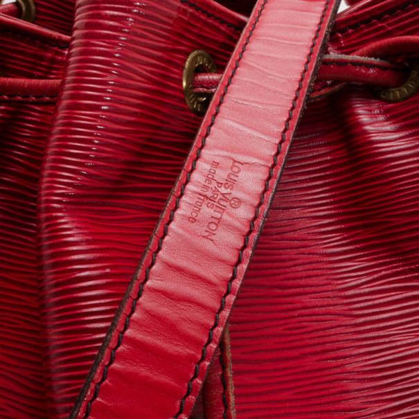 Louis Vuitton Epi Noe GM Scarlet Red - Luxury Helsinki