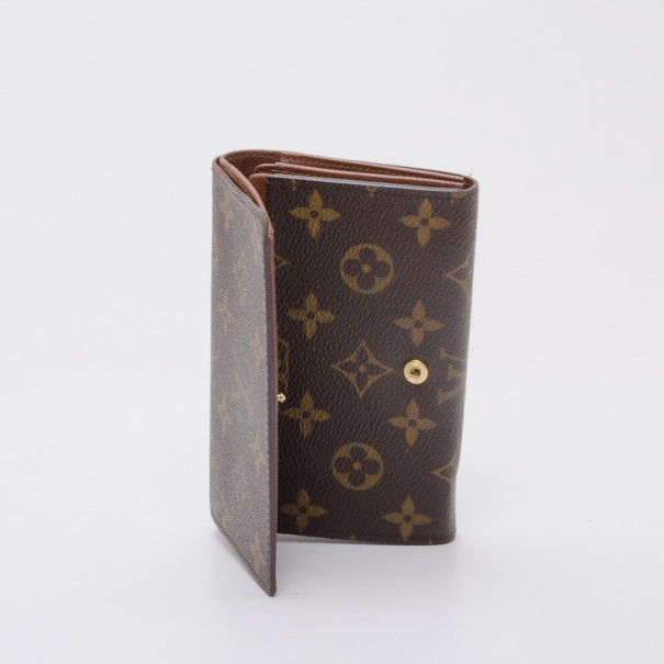 Pre Owned Louis Vuitton Monogram Tresor Wallet 