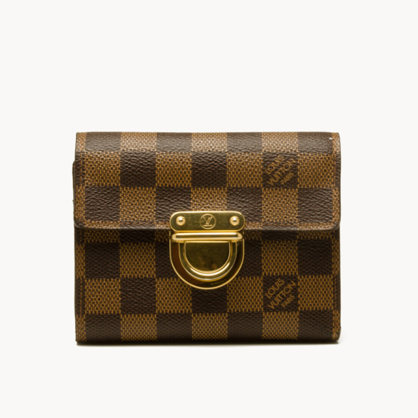 مملوكة مسبقًا Louis Vuitton Damier Ebene Koala Wallet