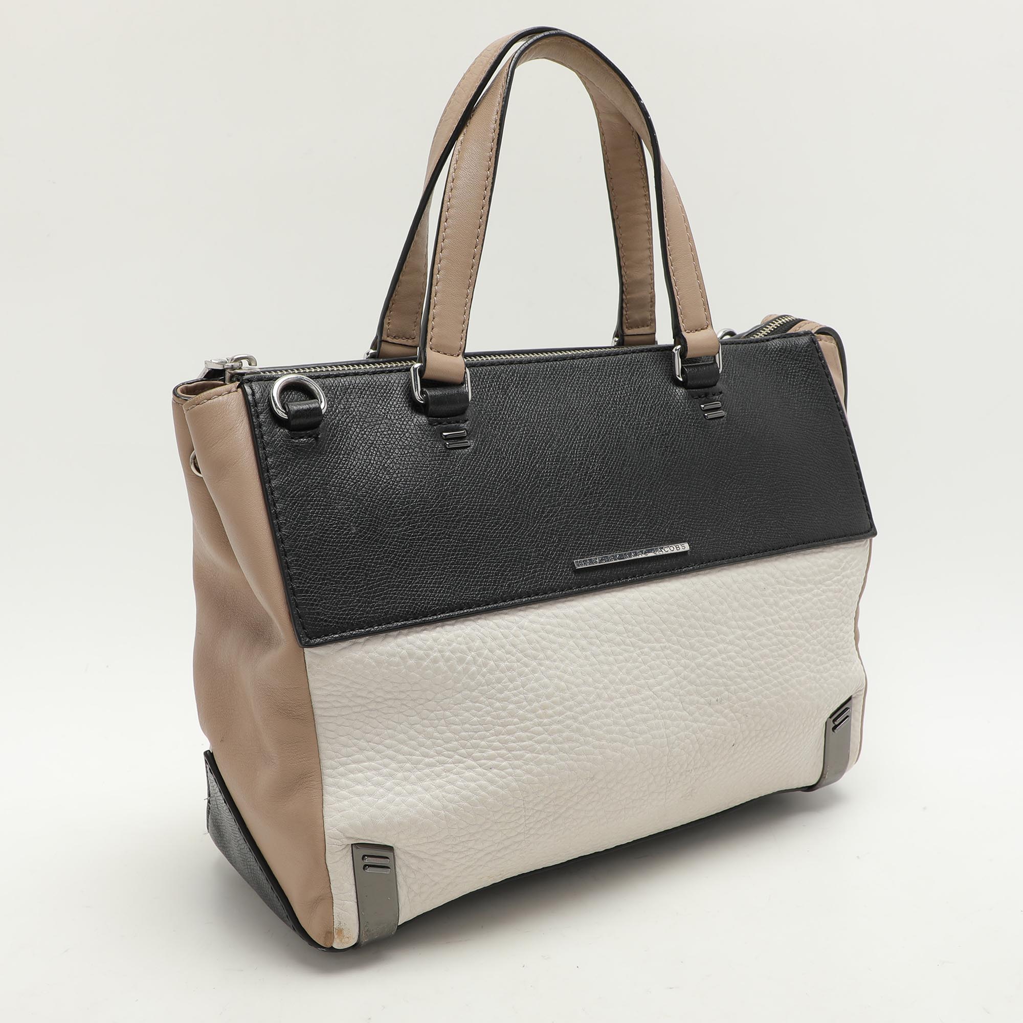 Marc by Marc Jacobs Colorblock Leather Sheltered Island Satchel 