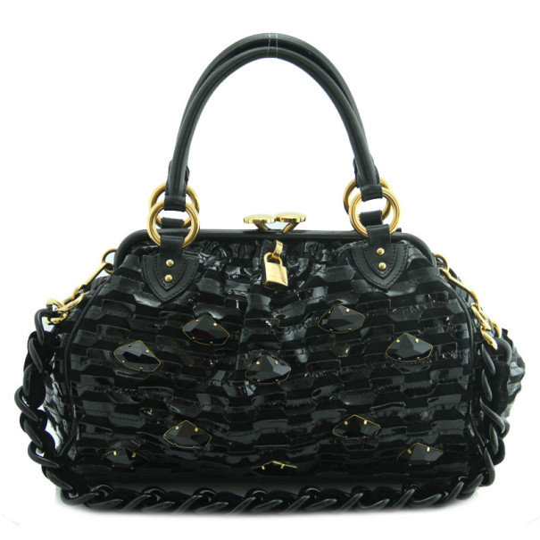Pre Owned Marc Jacobs Stam Suede and Leather bag