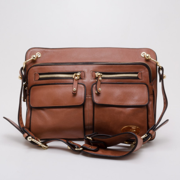 Pre Owned Missoni Leather Satchel