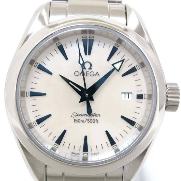 Omega Seamaster Aqua Terra SS Womens Wristwatch 29 MM