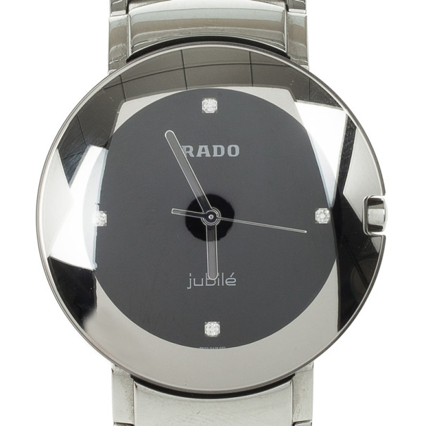 Rado Centrix Jubile Stainless Steel Quartz Mens Wristwatch 34 MM