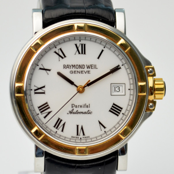 Raymond Weil Parsifal SS White Mens Wristwatch 